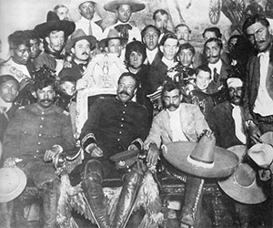 My great grandfather with Pancho Villa
